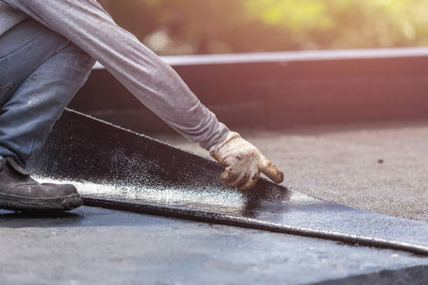 Professional Waterproofing technician working in Middletown, PA